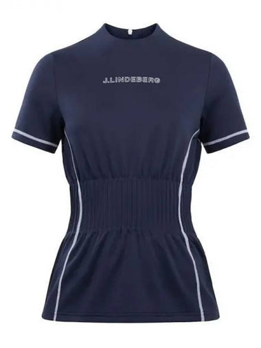 Golf Women s Kim T shirt Navy Domestic Product GR5Y24071185597 - J.LINDEBERG - BALAAN 1