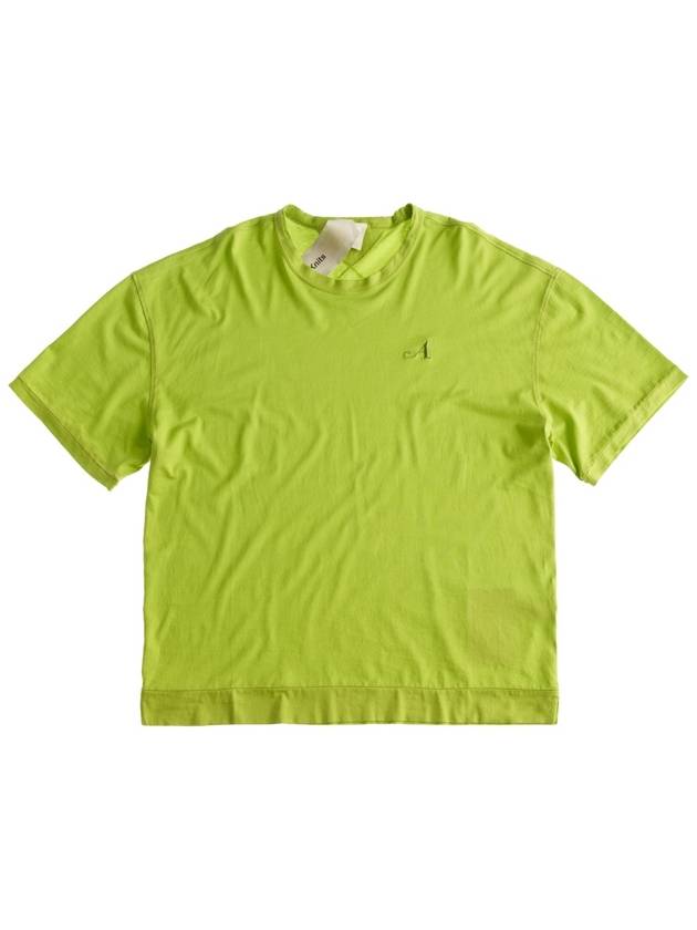 Short Sleeve T-Shirt 24CTCUH02208A06021 697 Green - TEN C - BALAAN 2