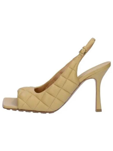 Padded Sandals Cane Sugar Camel - BOTTEGA VENETA - BALAAN 1