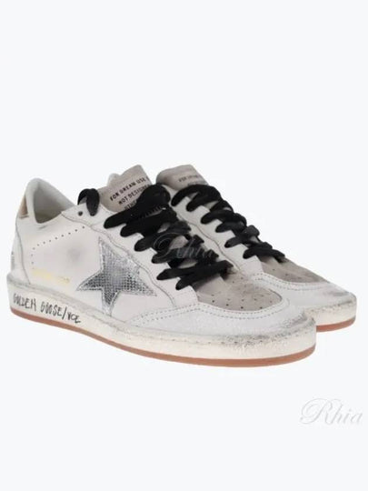 Ballstar Gold Top Low Top Sneakers White - GOLDEN GOOSE - BALAAN 2