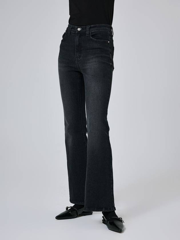 Stretch Boot Cut Denim Pants Black JE7RDPA01F - JBYRARA - BALAAN 2