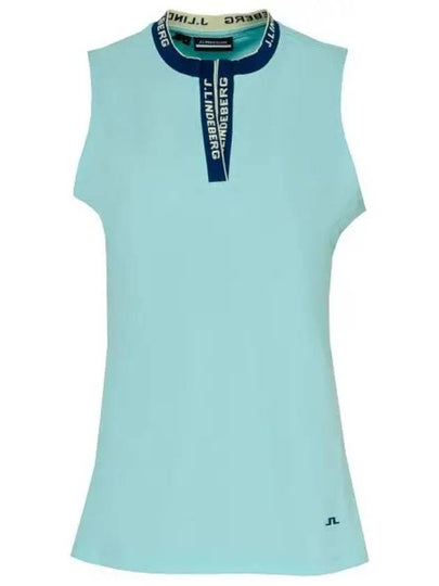 Golf Leya Sleeveless Aruba Blue - J.LINDEBERG - BALAAN 2