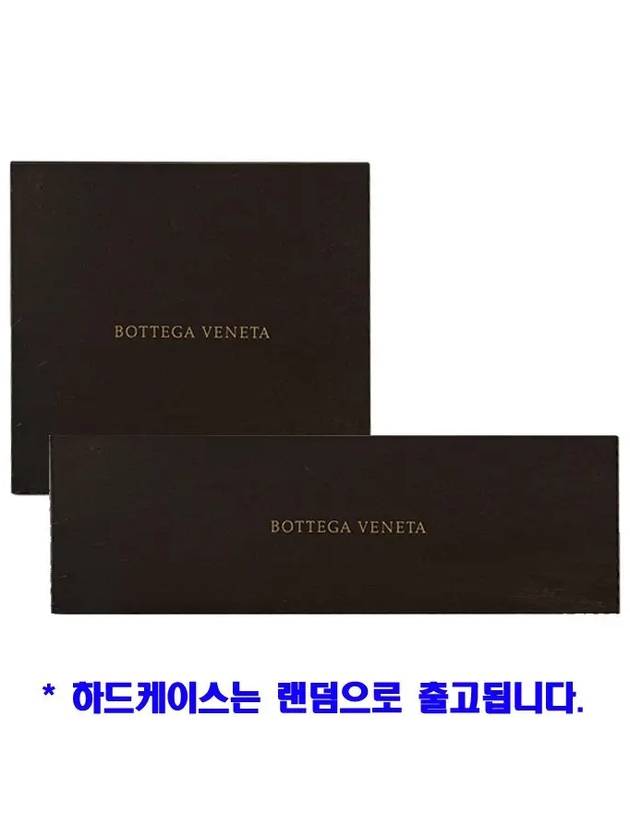 Lambskin Logo Strap Key Holder Blue - BOTTEGA VENETA - BALAAN 6