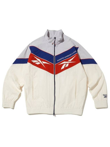 Men s Track Jacket Windbreaker Off White - REEBOK - BALAAN 1