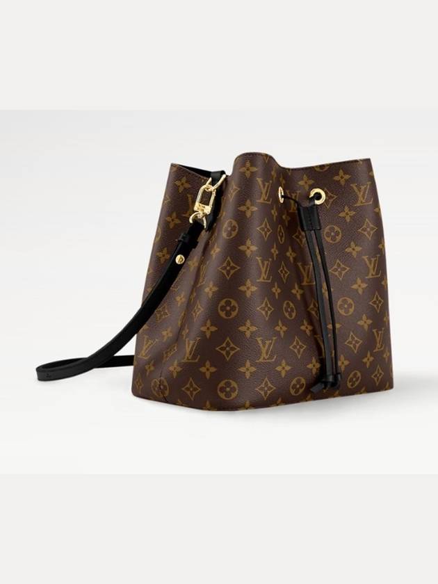 Monogram Neonoe Bucket Bag Brown Black - LOUIS VUITTON - BALAAN 4