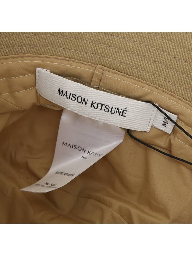 Bold Foxhead Bucket Hat Canvas MM06114WW0096 P357 - MAISON KITSUNE - BALAAN 7