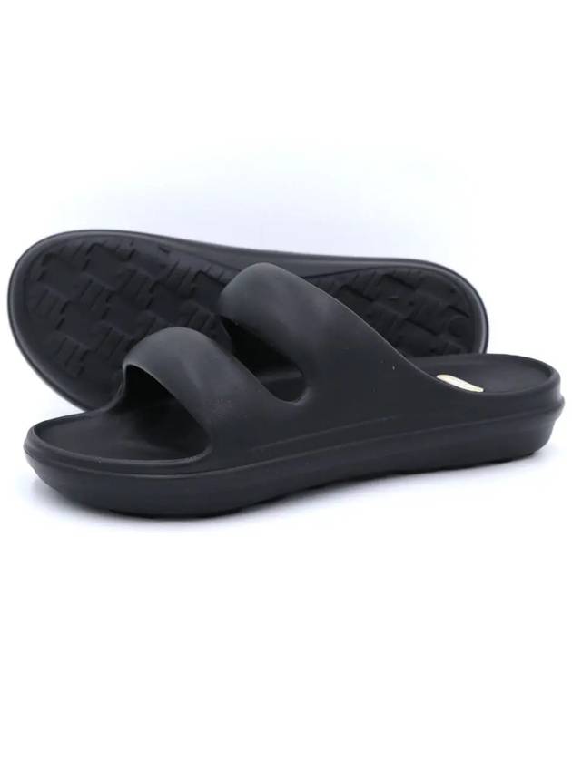 Bria Unisex Height 3cm EVA 2 wire Slippers Black - SUPENER - BALAAN 1