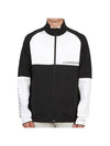 Logo Print Mid Layer Zip-Up Jacket Black - J.LINDEBERG - BALAAN 1