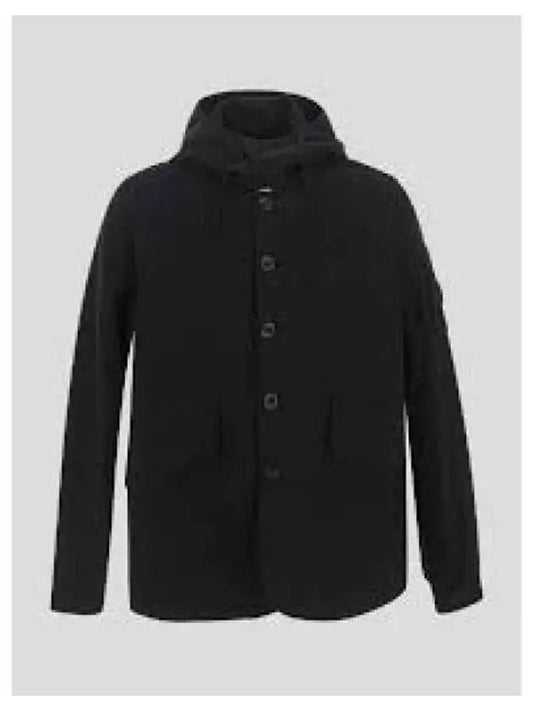 Multi pocket hooded jacket black 14CMOW246A006354G999 1014457 - CP COMPANY - BALAAN 1