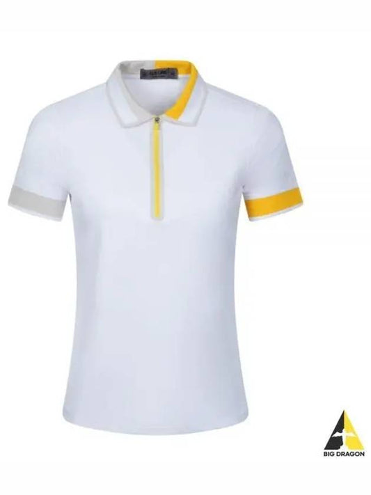 Women'S Contrast Tech Short Sleeve Polo Shirt White - G/FORE - BALAAN 2