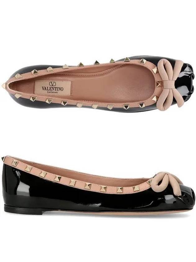 Shiny Nappa Ballerina Black - VALENTINO - BALAAN 2