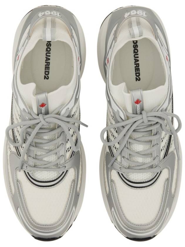 Dash Mesh Panel Sneakers SNM0332592C7159 - DSQUARED2 - BALAAN 3