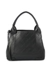 Navy XS Embossed Logo Tote Bag Black - BALENCIAGA - BALAAN 1