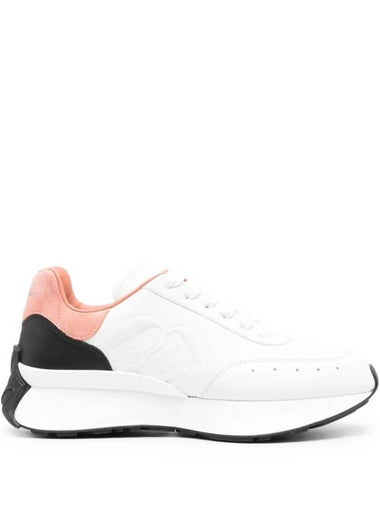 Sprint Runner Low Top Sneakers White - ALEXANDER MCQUEEN - BALAAN 1