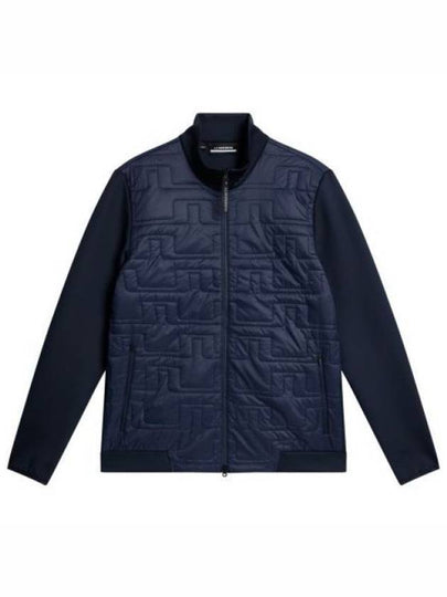 Men's Quilt Hybrid Jacket Navy - J.LINDEBERG - BALAAN 2