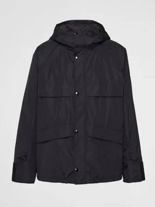 Technical Fabric Jacket Black SGC55714I2F0002 - PRADA - BALAAN 1