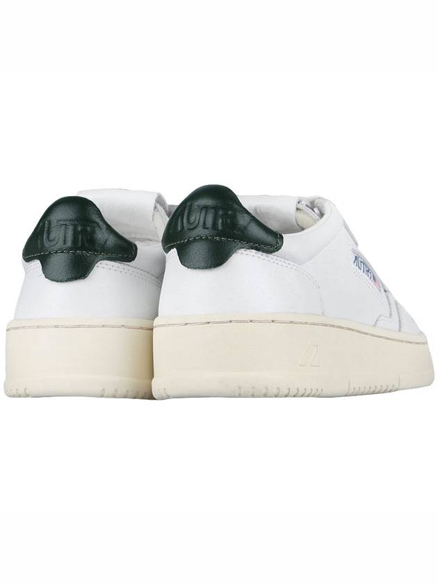 Medalist Green Tab Low Top Sneakers White - AUTRY - BALAAN 6