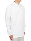 Men's Tour Tech Long Sleeve Polo Shirt White - J.LINDEBERG - BALAAN 4