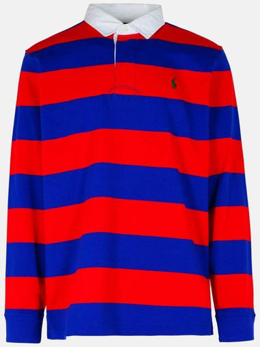 Striped Polo Shirt Red Royal - POLO RALPH LAUREN - BALAAN 1