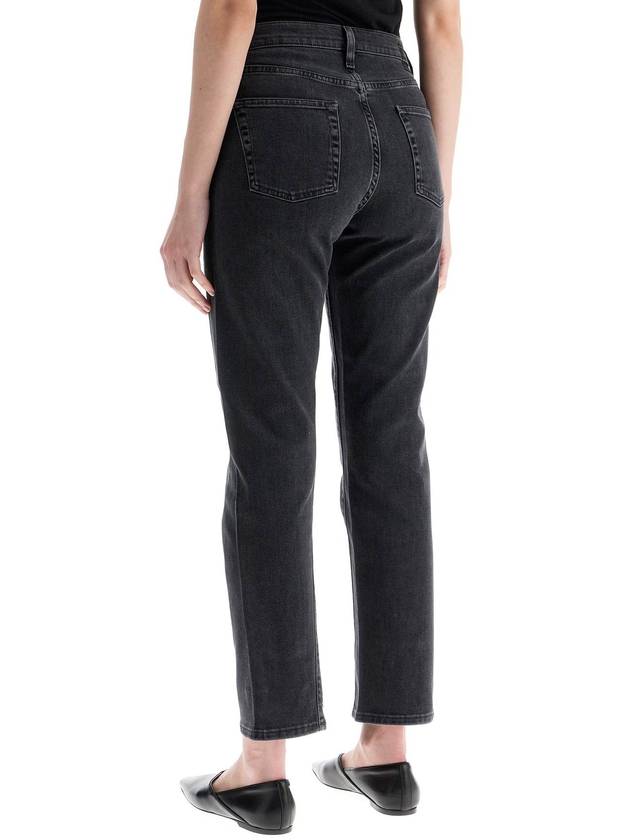 Twisted Seam Straight Jean Grey - TOTEME - BALAAN 4