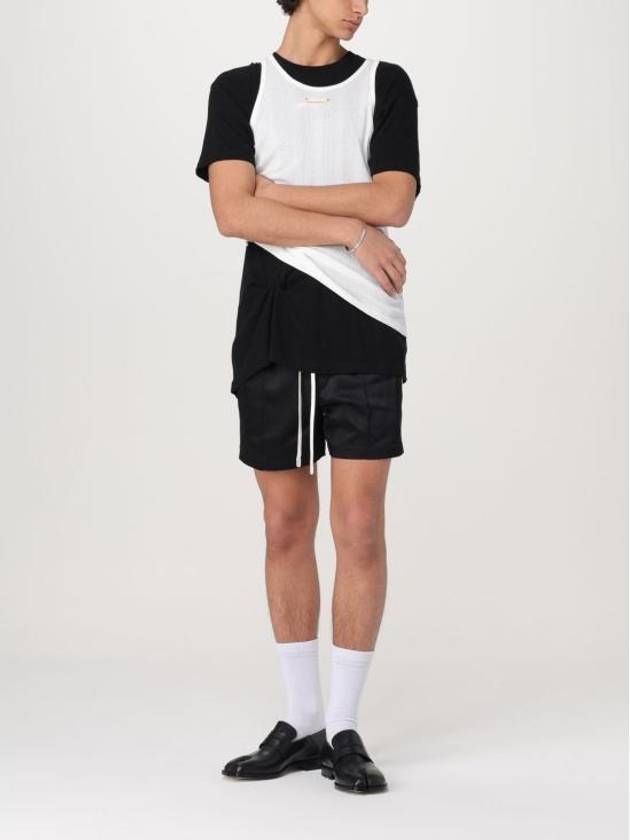 Logo Patch Short Sleeve T-Shirt Black - MAISON MARGIELA - BALAAN 3