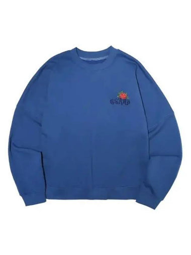 Cross Bag Logo Crew Neck Blue - OGARP - BALAAN 1