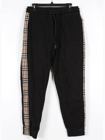 checked training pants - BURBERRY - BALAAN 1