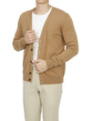 Cashmere Back Stitch Cardigan Beige - MAISON MARGIELA - BALAAN 6