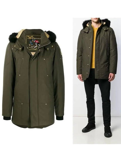 Stage Lake Parka Black Fox Fur Green - MOOSE KNUCKLES - BALAAN 2