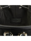 V Logo Chain Bucket Bag Black - VALENTINO - BALAAN 10