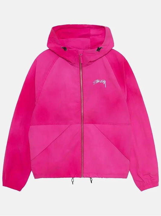 Wave dye beach shell jacket fuchsia pink 115647 - STUSSY - BALAAN 1