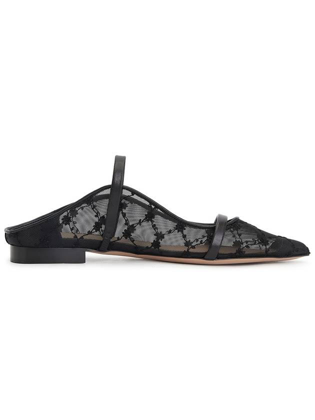 Marlon Sulzer MAUREEN FLAT 299 BLACK Women s Mule Shoes - MALONE SOULIERS - BALAAN 4