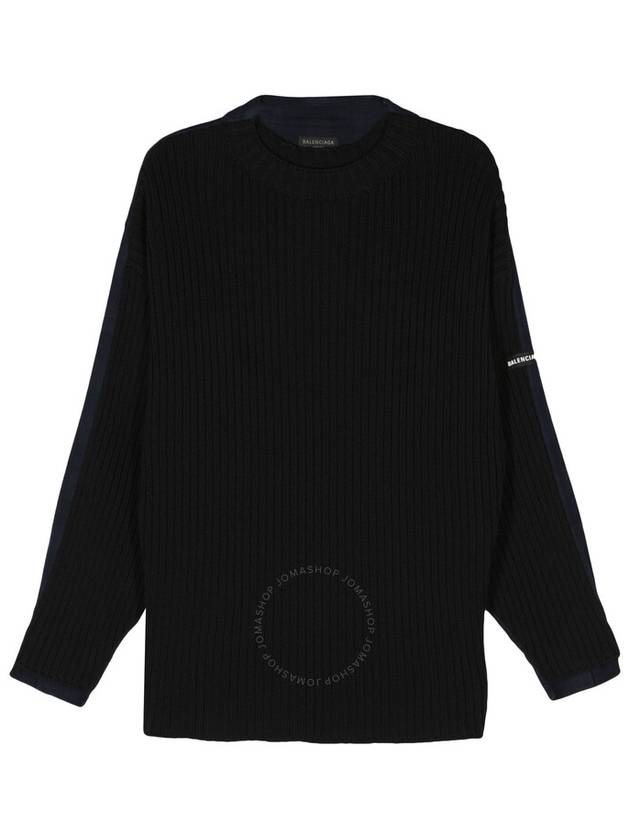 panel knit sweater 769038T3296 1000 - BALENCIAGA - BALAAN 2