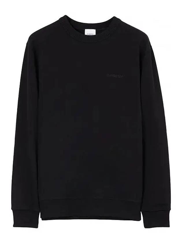 Check EKD Cotton Sweatshirt Black - BURBERRY - BALAAN 4