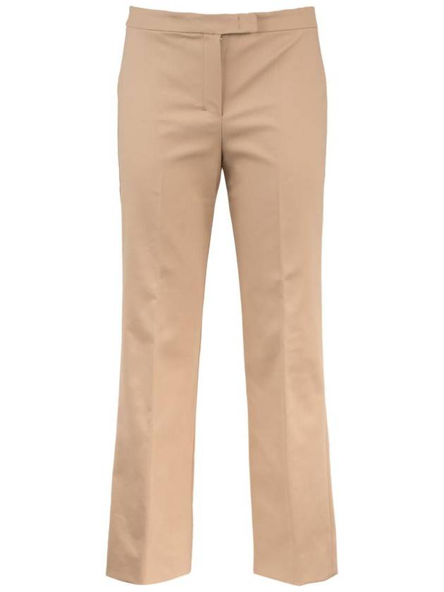 Max Mara Stretch Cotton Pants - MAX MARA - BALAAN 1