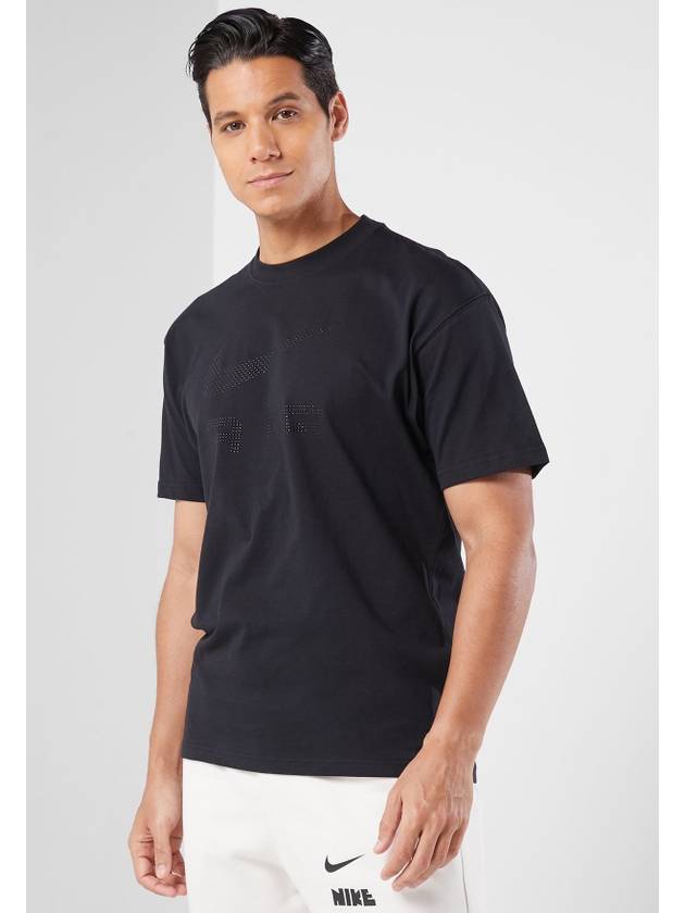 Max 90 Air Short Sleeve T-Shirt Black - NIKE - BALAAN 1