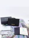 Vitello Accordion Card Wallet Black - PRADA - BALAAN 9