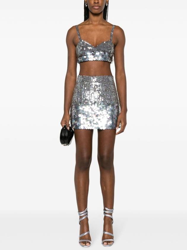 iridescent sequin cropped top - P.A.R.O.S.H. - BALAAN 2