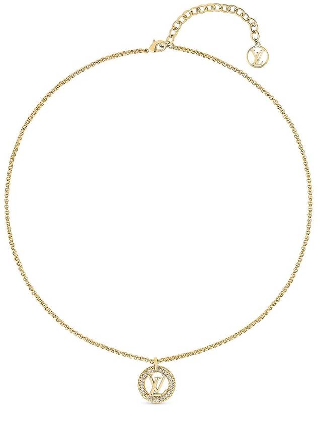 Louise By Night Necklace Gold - LOUIS VUITTON - BALAAN 2