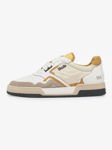 Racing Sneakers White Mustard Beige RHFW22FO106040361036 - RHUDE - BALAAN 1