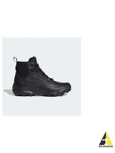 Terex Unity Mid RAIN.RDY Hiking Leather High Top Sneakers Core Black - ADIDAS - BALAAN 2