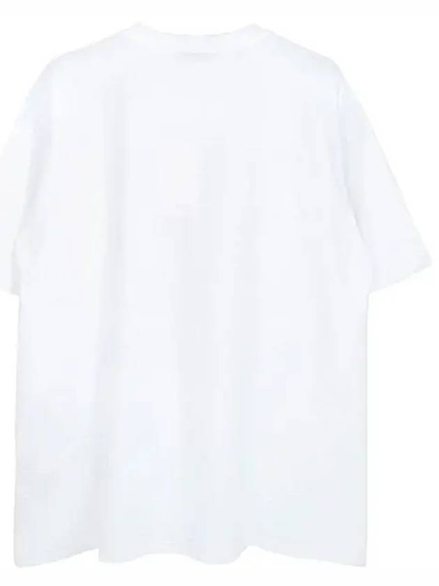 Taco Tacco Cotton Short Sleeve T Shirt White - MAX MARA - BALAAN 3