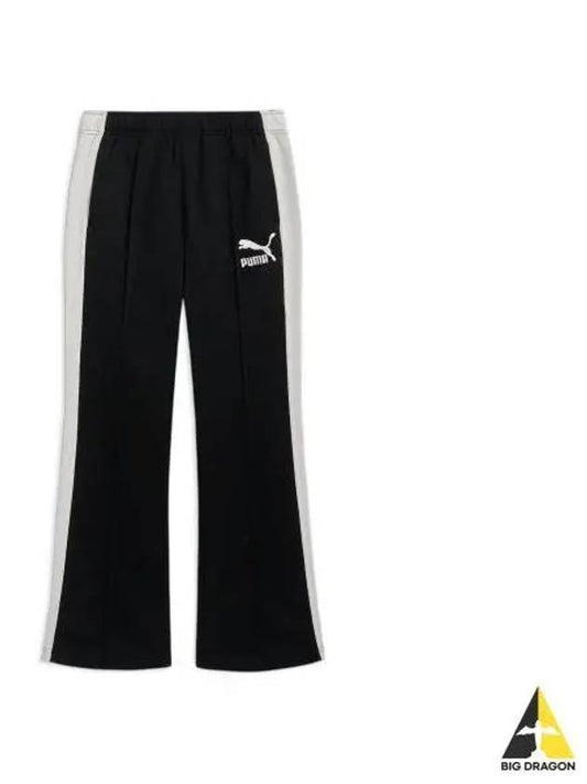 T7 Taping Track Pants Women s Black Ivory 940023 01 - PUMA - BALAAN 1