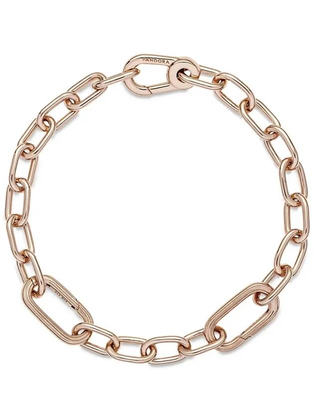 Me Link Chain Bracelet Rose Gold - PANDORA - BALAAN 3