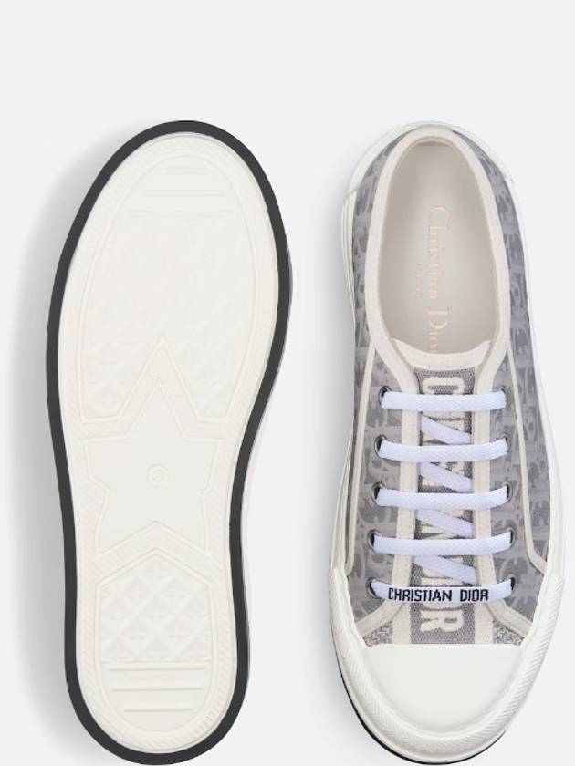 Walk'n' Platform Low Top Sneakers Grey - DIOR - BALAAN 7