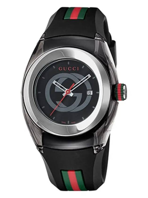 SYNC Urethane Watch Black - GUCCI - BALAAN 3