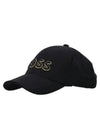 Embroidered Logo Ball Cap Black - HUGO BOSS - BALAAN 2