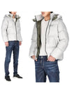 Men s Duck Down Padded Jacket T Force Hood Detachable High Neck Heavy Short VUDJ30436 GRL - DUVETICA - BALAAN 2