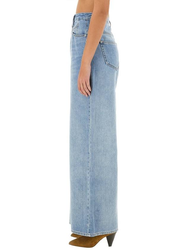 Denim Straight Pants PA0052FA B1H06I30IB BLUE - ISABEL MARANT - BALAAN 5