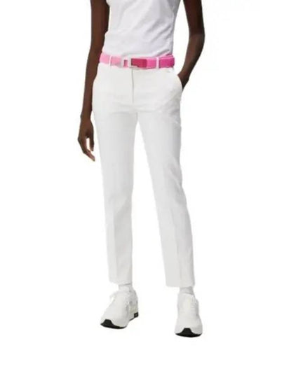 Pia Mid Waist Pants White - J.LINDEBERG - BALAAN 2